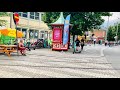 Stockholm Walks: historic parts of Djurgården. Långa gatan - Galärvarvsvägen on bike