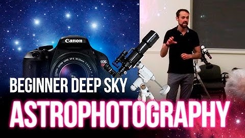 How to: Beginner Astrophotography with a DSLR and Telescope