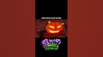 NEW BOSS RAID SCENE IN HUNTY ZOMBIES #roblox #huntyzombies #sneakpeek #robloxedit