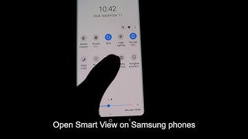 Wireless Connection With SmartView for Samsung Phones—AODIN WOW