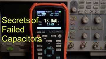 Detecting Failed Capacitors, The Secrets (Capacitance, ESR, Phase Angle, Dissipation Factor)