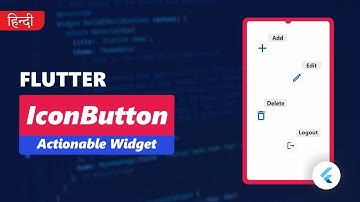 IconButton Widget in flutter | #flutterinhindi #flutter #dart #programming #superflutter