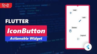 IconButton Widget in flutter | #flutterinhindi #flutter #dart #programming #superflutter