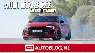 Audi RS3 (2022) rijtest: eindelijk driften!