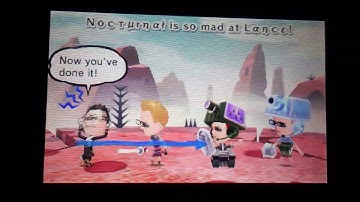 Julian is angry at Lance - Miitopia