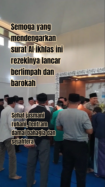 yuk kita dengarkan surat Al ikhlas ini 3x setiap hari #quran #allah #doa #doamustajab #kunfayakun