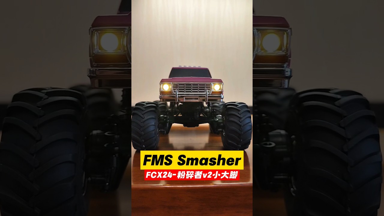 FMS FCX24 Smasher V2 unboxing