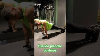 Pseudo planche pushups exercises tutorial ازاي تعود كتفك علي وضعية البلانش