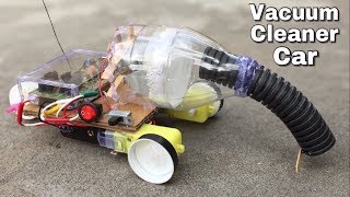 How to Make a Floor Cleaning Machine - Vacuum Cleaner Robot - Remote Controlled