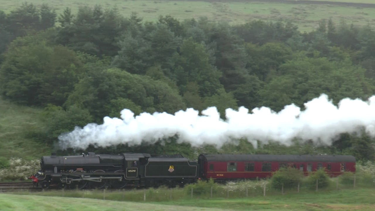 Leander  45690  Light Engine Test  7th July 2019