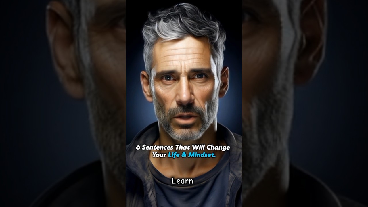 6 Sentences That Will Change Your Life & Mindset |information Short 