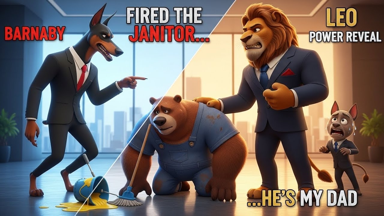 Arrogant Boss Fires Janitor    Unaware He’s The Owner’s Dad!