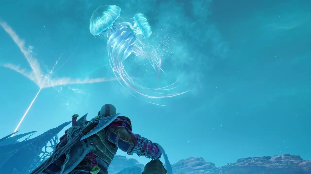 Freeing the Hafgufa's God of War Ragnarok 