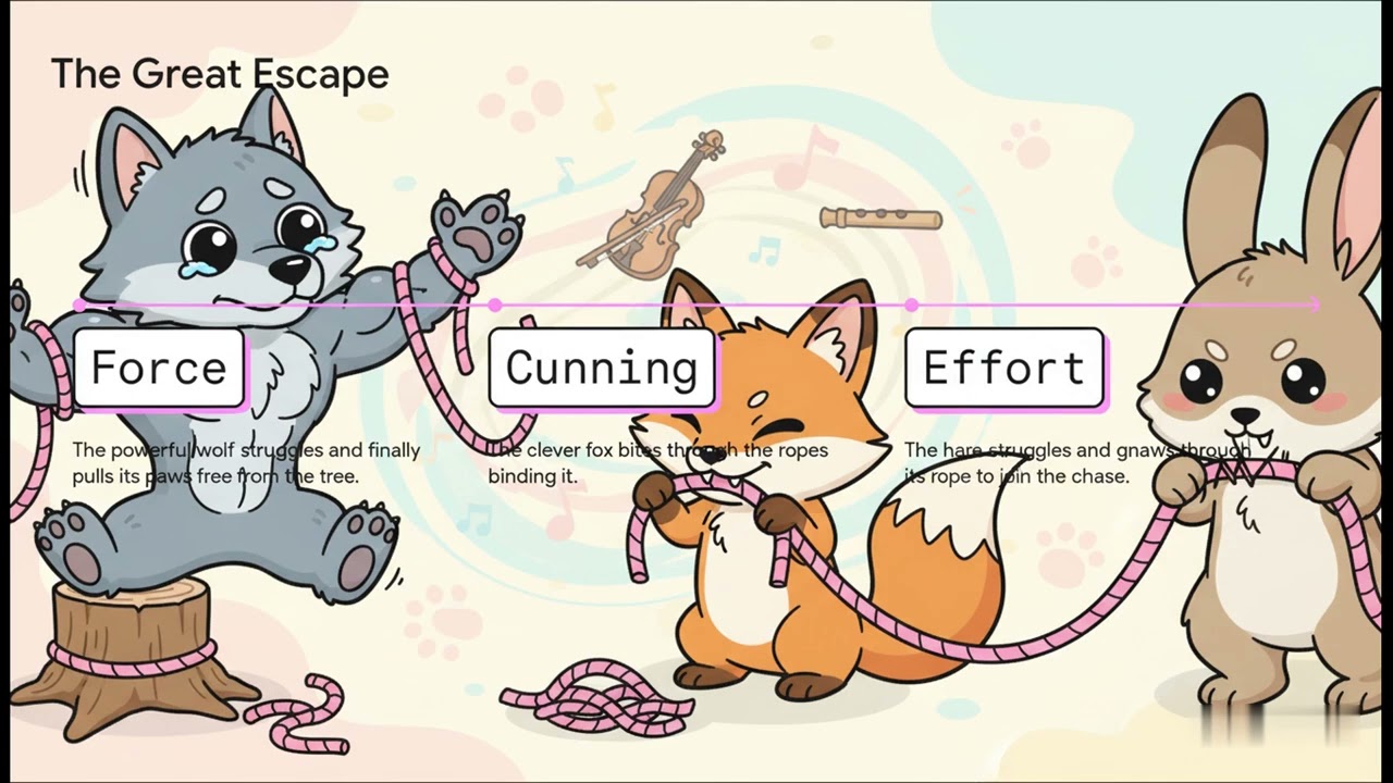 He Tricked a Wolf and a Fox With Music  Then They Broke Free    The Craziest Revenge Chase in Grimm'