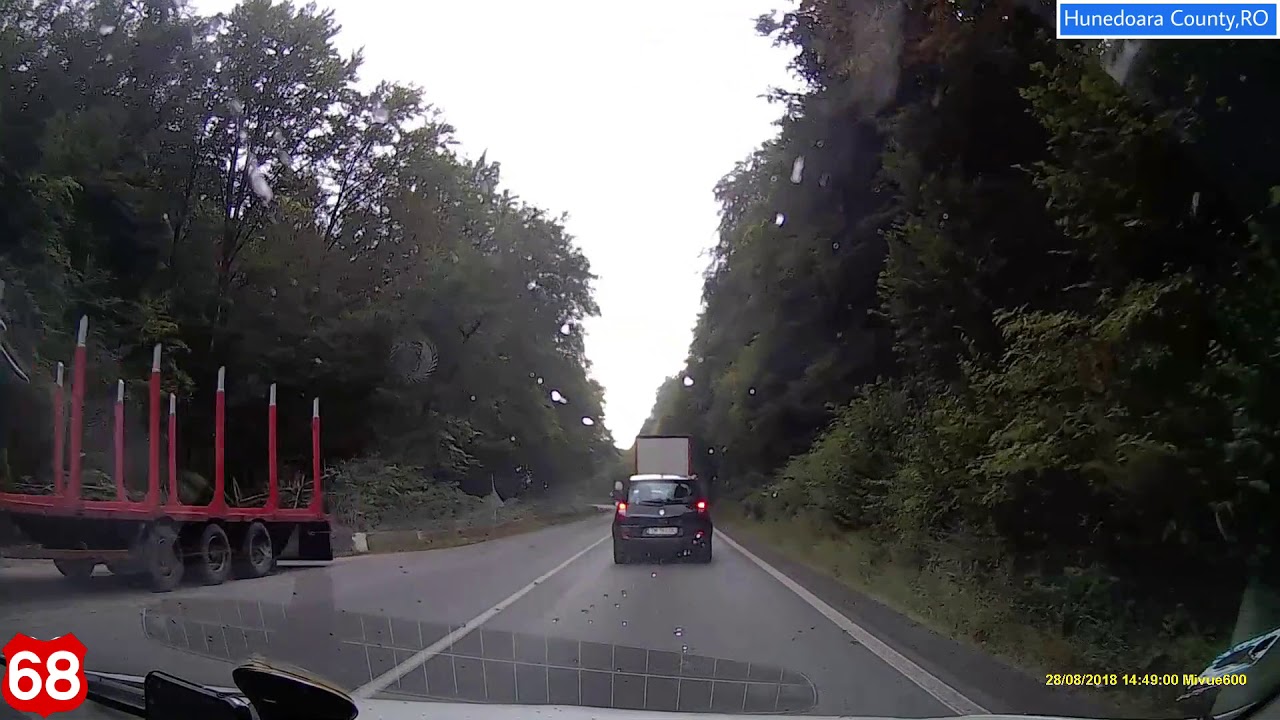 Romania : DN68 - Hațeg (HD) - Caransebeș (CS)