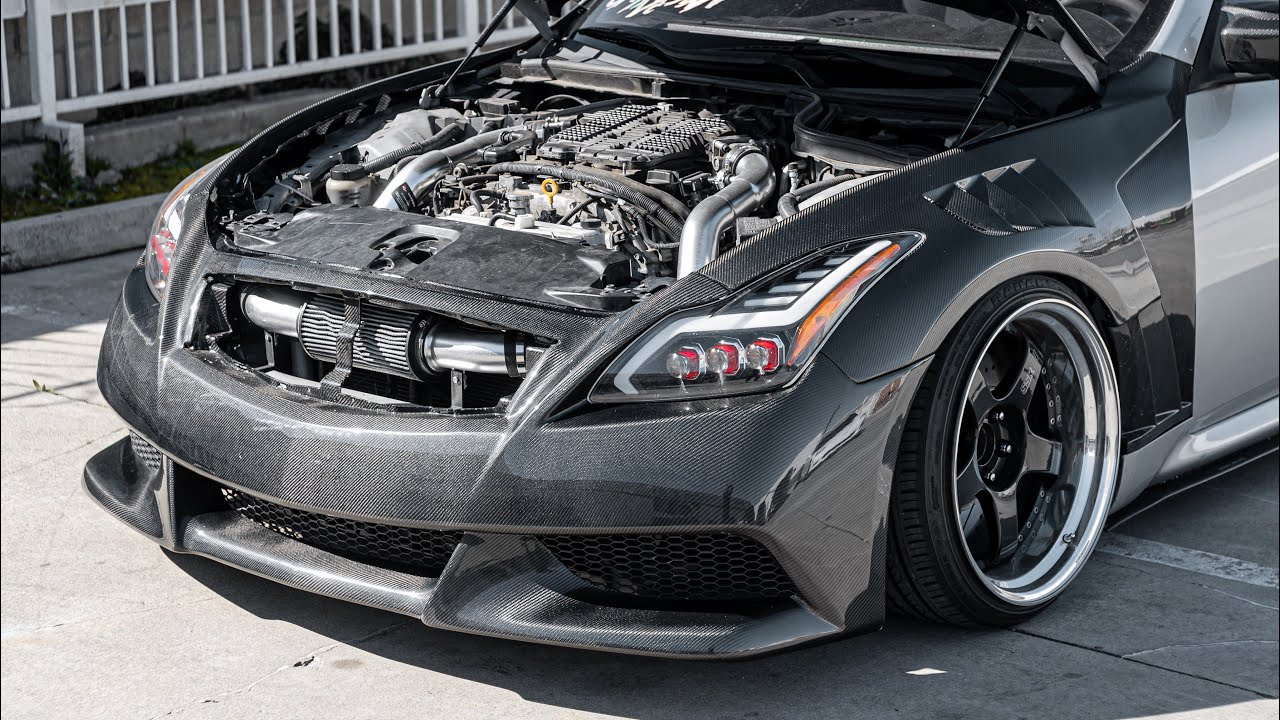 Infiniti G37 Coupe Carbon Fiber Bumper | Southbay Autoworkz