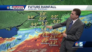 Video: Rain South, Cloudy North for Labor Day (9-04-22)