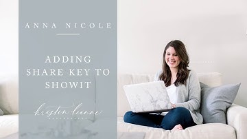 Adding The Share Key To Showit (Anna Nicole Showit Template)