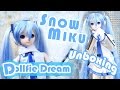 【ドール開封】ドルフィードリーム 雪ミク | ボークス Dollfie Dream | 雪の歌姬 | 1/3スケール