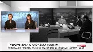 Wspomnienia Pracy Z Andrzejem Turskim Tvp Info, 07.01.2014