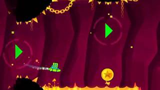 Geometry dash Viking area all 3 coins