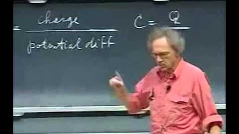 Electromagnetism Lec 7 Capacitance and Field Energy New Definition of capacitance