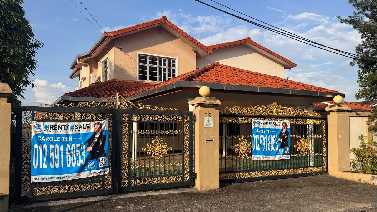 Taman OUG Corner Bungalow For Sale | Rare Freehold Detached House in KL 