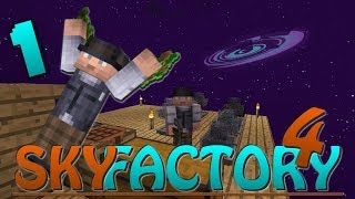 Sky Factory 4 - #1 Resource Trees - Lets Play