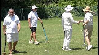 Croquet(9W) Moore/Young v Cochran/Kearns dbls KO
