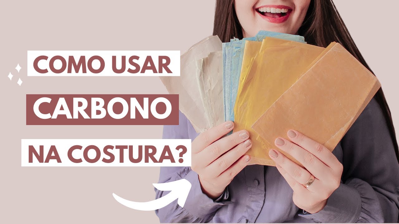 COMO USAR CARBONO PARA TECIDO na costura - tudo sobre como marcar tecido usando carbono para tecido