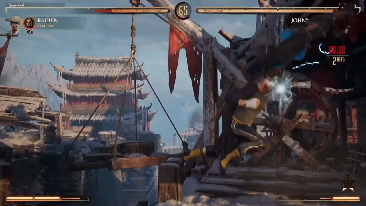 65% KOMBO setup with Johnny & Darrius | Mk1 gameplay