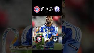 🔥 Chelsea vs Bayern 2012 UCL Final Penalty Shootout | Legendary Drama! ⚽#shorts