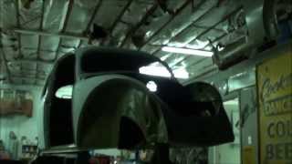60 YEAR OLD VOLKSWAGEN BEETLE gets NEW PAINT - building a HOT VW cal looker