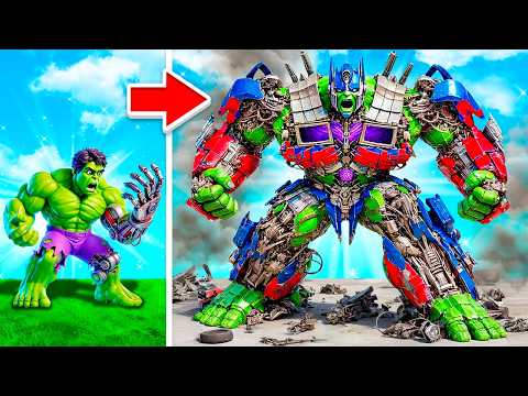 Upgrading to Transformer HULK In GTA 5