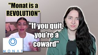 "If you quit Monat, you're a coward" | Top MLM leader training #antimlm #monat