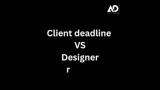 Client Deadlines vs Designer Reality | 9024900619 #digitalmarketing #reality