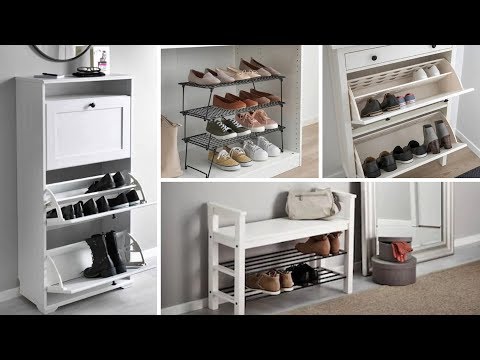 Video: Shoe Cabinets (68 Photos): Narrow Shoe Models In The Hallway, Varieties Of Shoe Racks For Storing Shoes, Boots And Bags