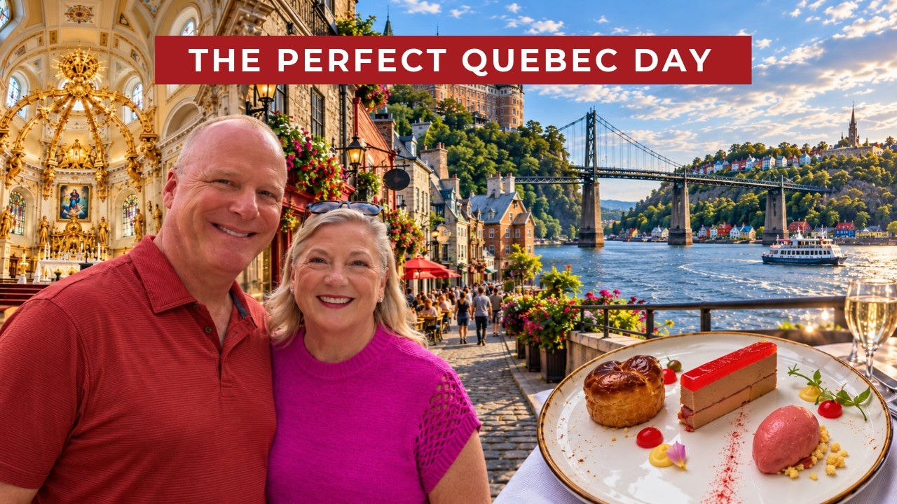 Last Day in Québec City | River Cruise, Old Québec & 7 Course Dinner