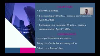 Classroom Expectations, Procedures, and Rules.