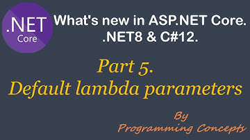 C#12 default lambda parameters | What