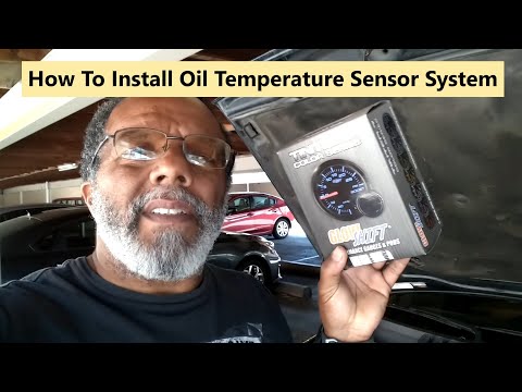 How to install the Glow Shift oil temperature sensor system. Example: Volvo 850 Turbo. – VOTD