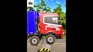Truck Vs SpeedBump In Spintires Mudrunner PC Game #mudrunner #pcgame #shorts #simulation #truck