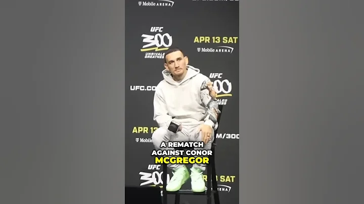 Max Holloway vs Conor McGregor 2 For The BMF Title 👀 #mma #ufc #ufc300 #maxholloway #conormcgregor