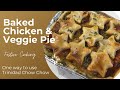 Baked Chicken & Veggie Pie with Trinidad Chow Chow | Festive Dishes | Holiday Meal Idea | Caribbean