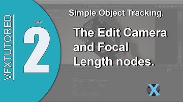 PFTrack FREE - Preview of Tutorial 2 - Object Tracking - Edit Camera and Focal Length Nodes