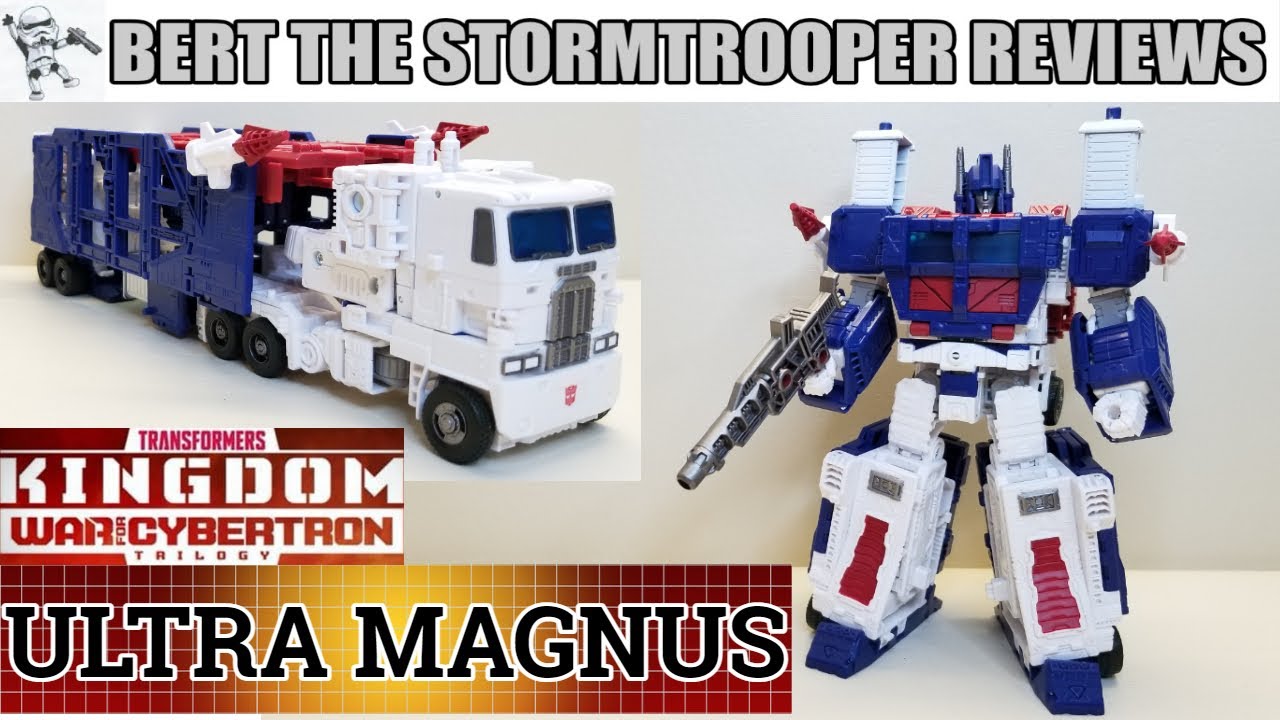 Transformers Kingdom ULTRA MAGNUS Review! Bert The Stormtrooper Reviews