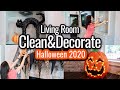 Halloween Clean and Decorate / Halloween 2020 decor / Living room decorations  #halloween  #decorate