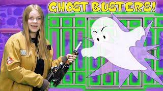 Ghostbuster Assistant and Paw Patrol Rubble Fix Slimer's Containment Chamber