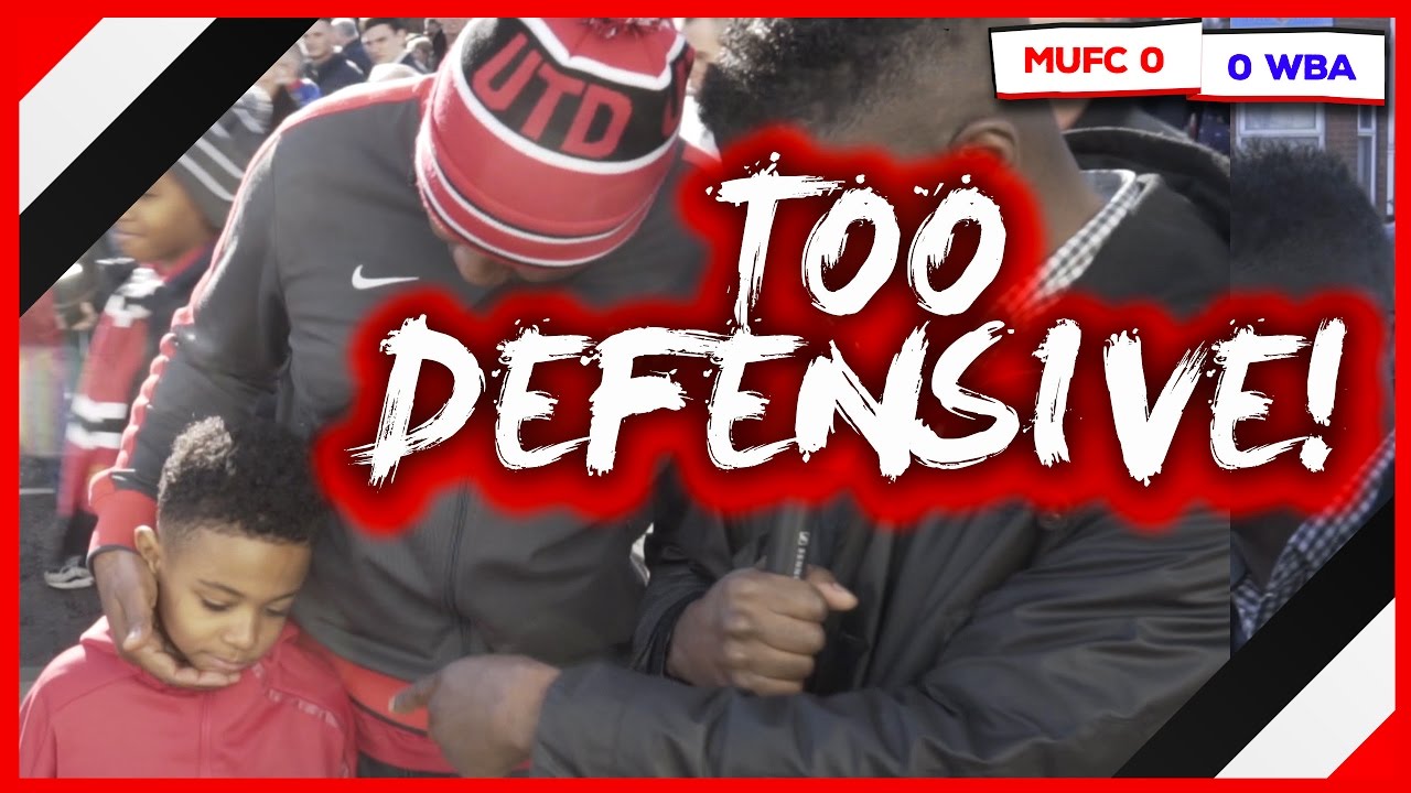 MAN UNITED 0-0 WEST BROM | WE WERE TOO DEFENSIVE! | FANCAM mufc news