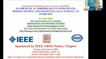 Mathematical Morphology and its use in processing DEMs